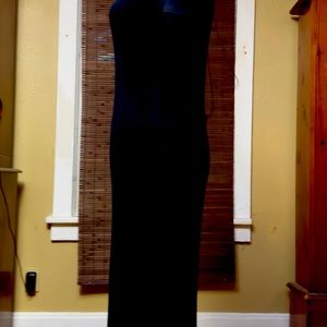 Long black womens dress size extra small